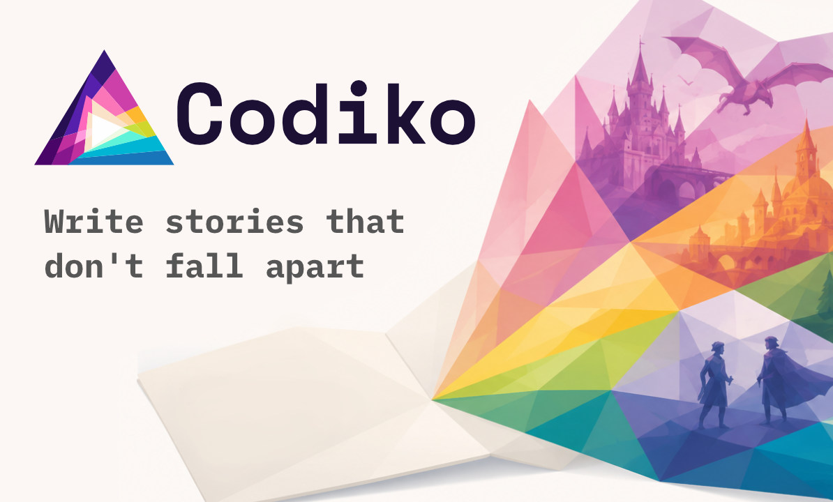 Codiko — Write stories that don't fall apart